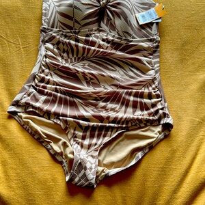 NWT Bondeau One piece Swimsuit